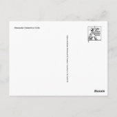Carte postale Peinture classique (Dos)