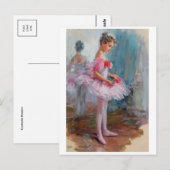 Carte postale Peinture classique (Devant / Derrière)