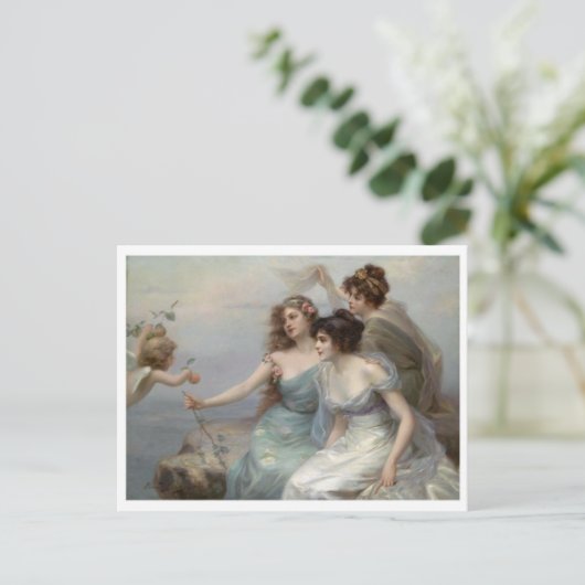 Carte postale Peinture classique (Debout devant)