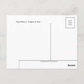 Carte postale Peinture classique (Dos)