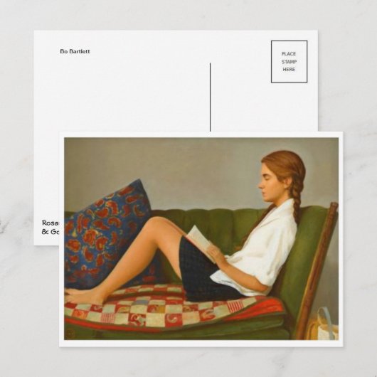 Carte postale Peinture classique (Devant / Derrière)