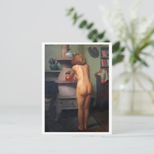 Carte postale Peinture classique (Debout devant)