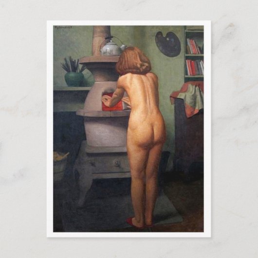 Carte postale Peinture classique (Devant)