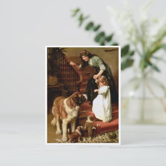 Carte postale Peinture classique (Debout devant)