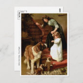 Carte postale Peinture classique (Devant / Derrière)