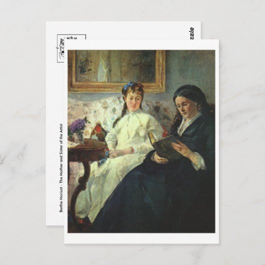 Carte postale Peinture classique (Devant / Derrière)