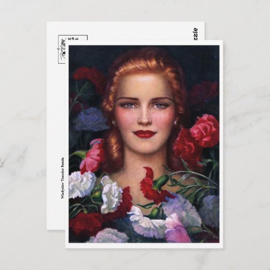 Carte postale Peinture classique (Devant / Derrière)