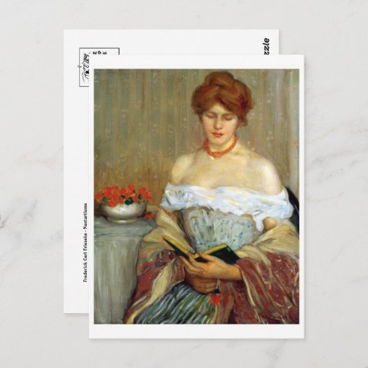 Carte postale Peinture classique (Devant / Derrière)