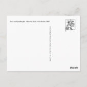 Carte postale Peinture classique (Dos)