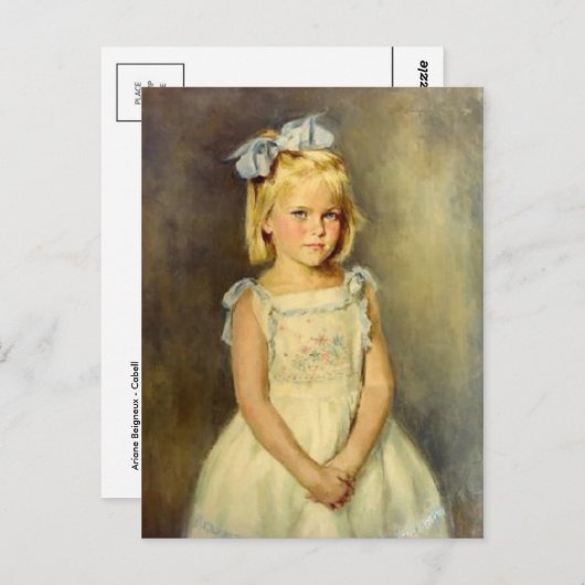 Carte postale Peinture classique (Devant / Derrière)