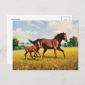 Carte postale Peinture classique (Devant / Derrière)