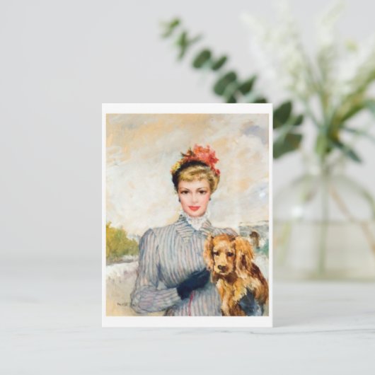 Carte postale Peinture classique (Debout devant)