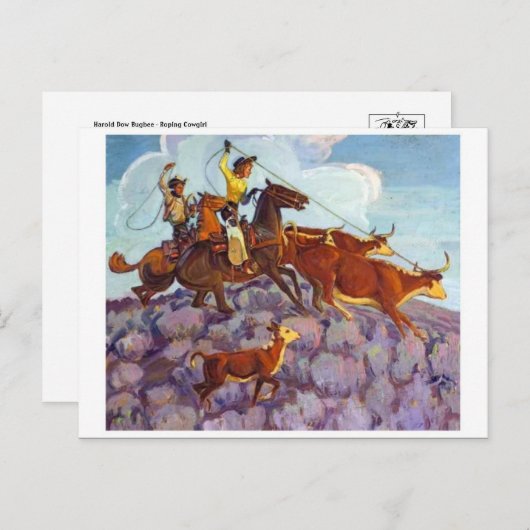 Carte postale Peinture classique (Devant / Derrière)