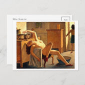 Carte postale Peinture classique (Devant / Derrière)