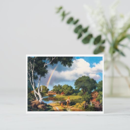 Carte postale Peinture classique (Debout devant)