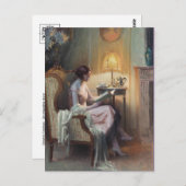 Carte postale Peinture classique (Devant / Derrière)