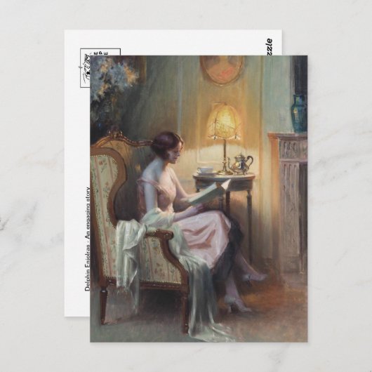 Carte postale Peinture classique (Devant / Derrière)