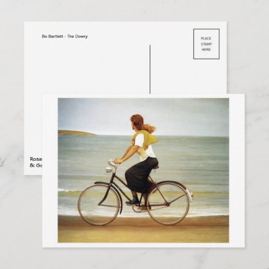 Carte postale Peinture classique (Devant / Derrière)