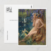 Carte postale Peinture classique (Devant / Derrière)