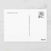 Carte postale Peinture classique (Dos)