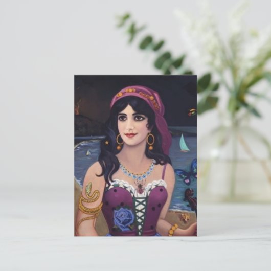 Carte postale Peinture classique (Debout devant)