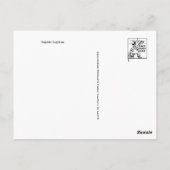 Carte postale Peinture classique (Dos)