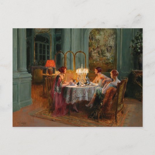 Carte postale Peinture classique (Devant)