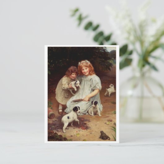 Carte postale Peinture classique (Debout devant)