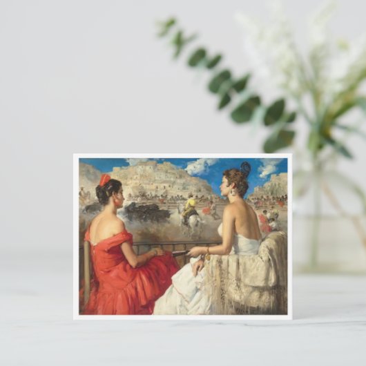 Carte postale Peinture classique (Debout devant)