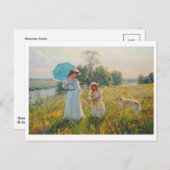 Carte postale Peinture classique (Devant / Derrière)