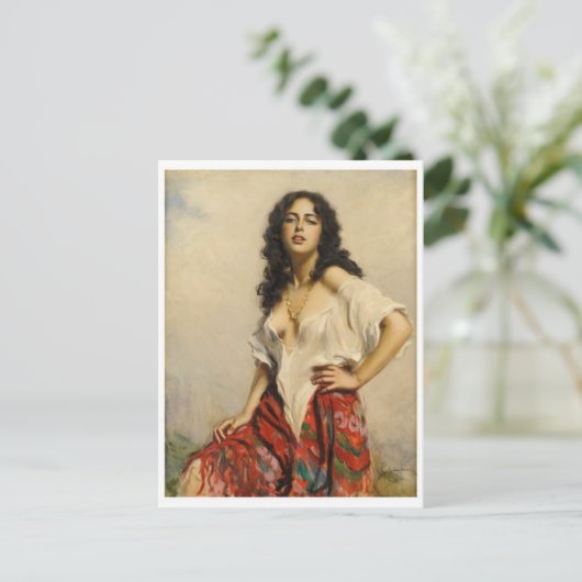 Carte postale Peinture classique (Debout devant)