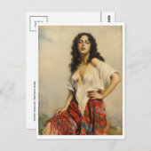 Carte postale Peinture classique (Devant / Derrière)