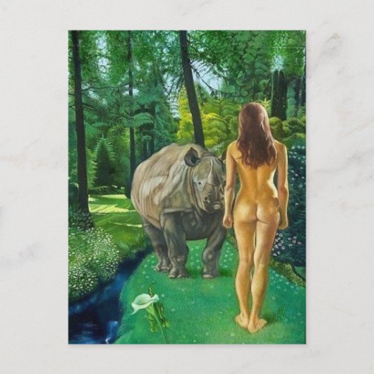 Carte postale Peinture classique (Devant)