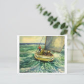 Carte postale Peinture classique (Debout devant)