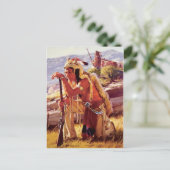 Carte postale Peinture classique (Debout devant)