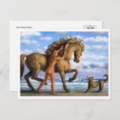 Carte postale Peinture classique (Devant / Derrière)