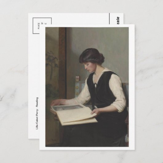 Carte postale Peinture classique (Devant / Derrière)