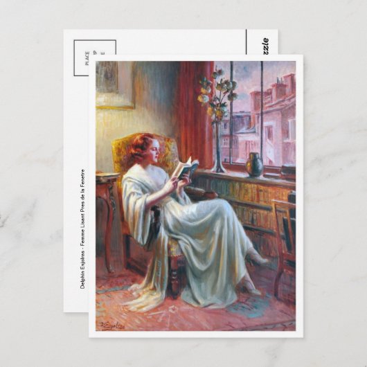 Carte postale Peinture classique (Devant / Derrière)