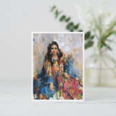 Carte postale Peinture classique (Debout devant)