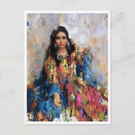 Carte postale Peinture classique (Devant)