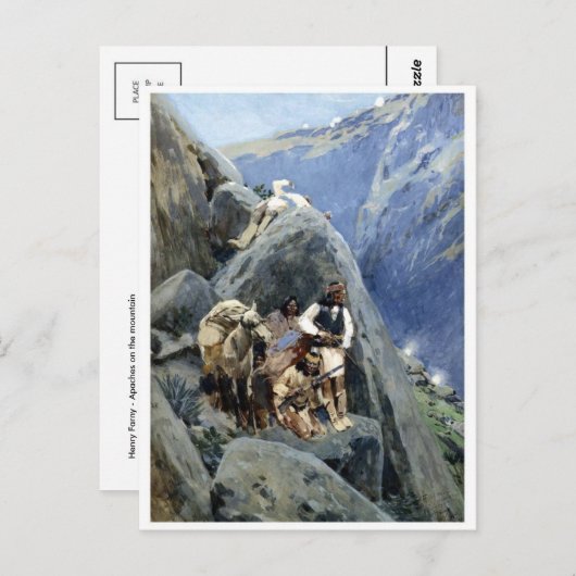 Carte postale Peinture classique (Devant / Derrière)