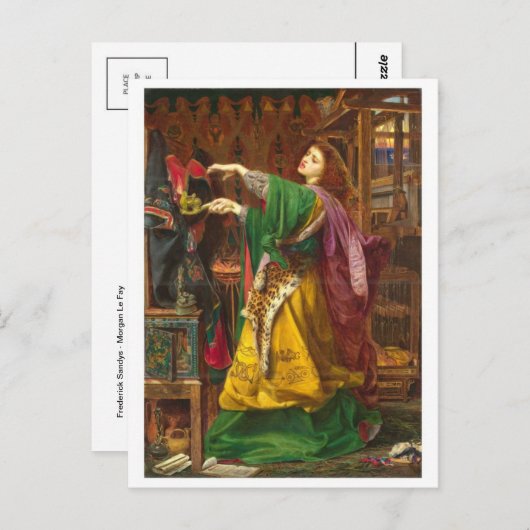 Carte postale Peinture classique (Devant / Derrière)