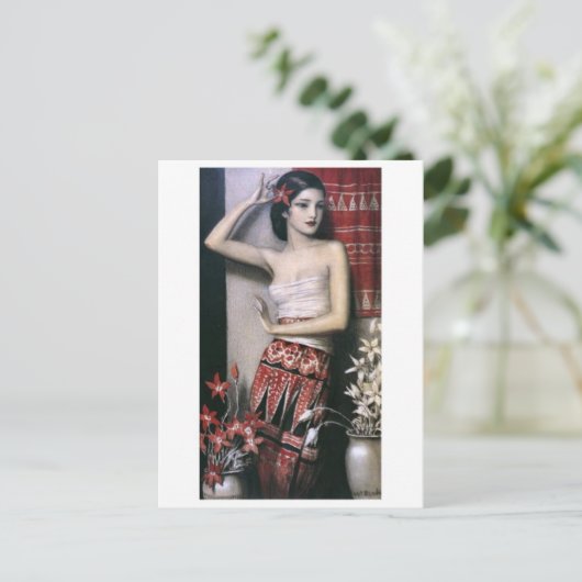 Carte postale Peinture classique (Debout devant)