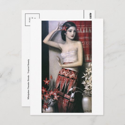 Carte postale Peinture classique (Devant / Derrière)