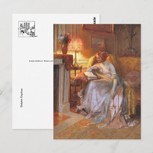 Carte postale Peinture classique (Devant / Derrière)