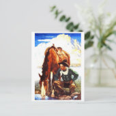 Carte postale Peinture classique (Debout devant)