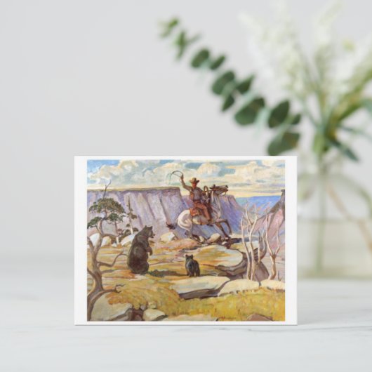 Carte postale Peinture classique (Debout devant)