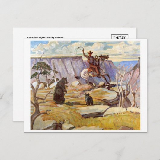 Carte postale Peinture classique (Devant / Derrière)