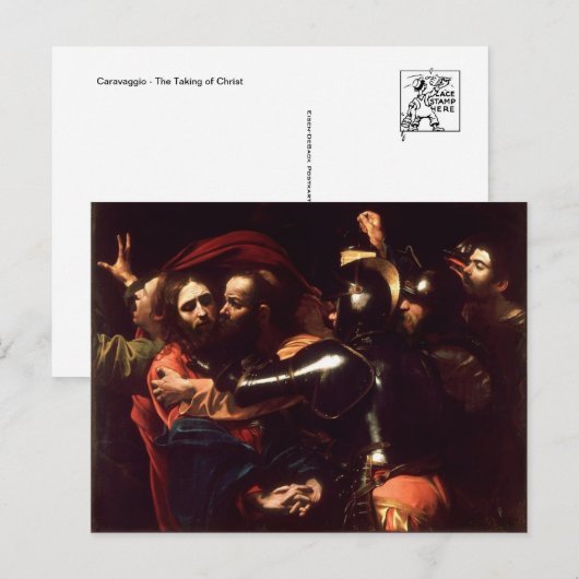 Carte postale Peinture classique (Devant / Derrière)