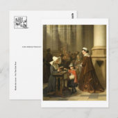 Carte postale Peinture classique (Devant / Derrière)
